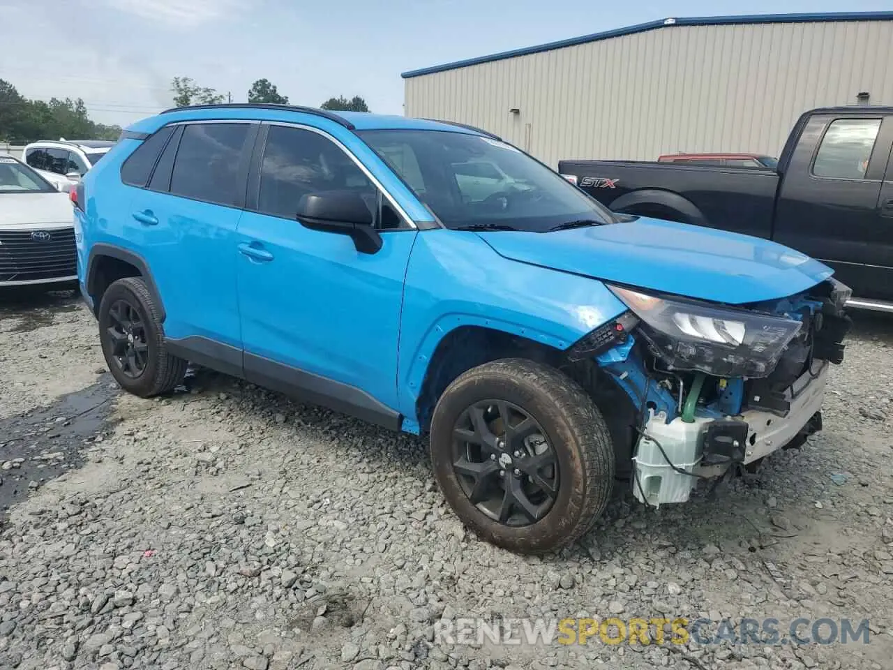 4 Photograph of a damaged car 2T3H1RFV5LC068187 TOYOTA RAV4 2020