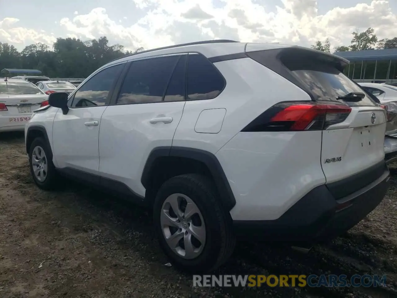 2 Photograph of a damaged car 2T3H1RFV5LC068612 TOYOTA RAV4 2020