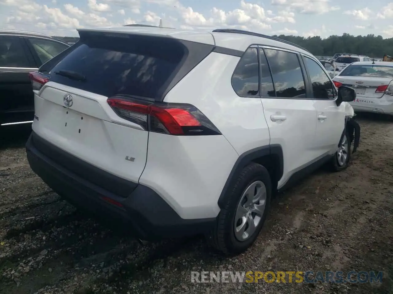 3 Photograph of a damaged car 2T3H1RFV5LC068612 TOYOTA RAV4 2020