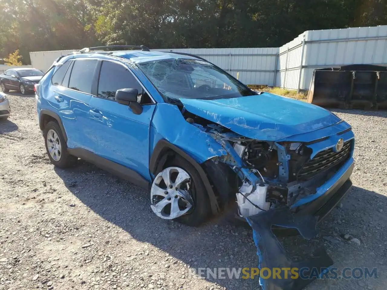 1 Фотография поврежденного автомобиля 2T3H1RFV5LC076497 TOYOTA RAV4 2020