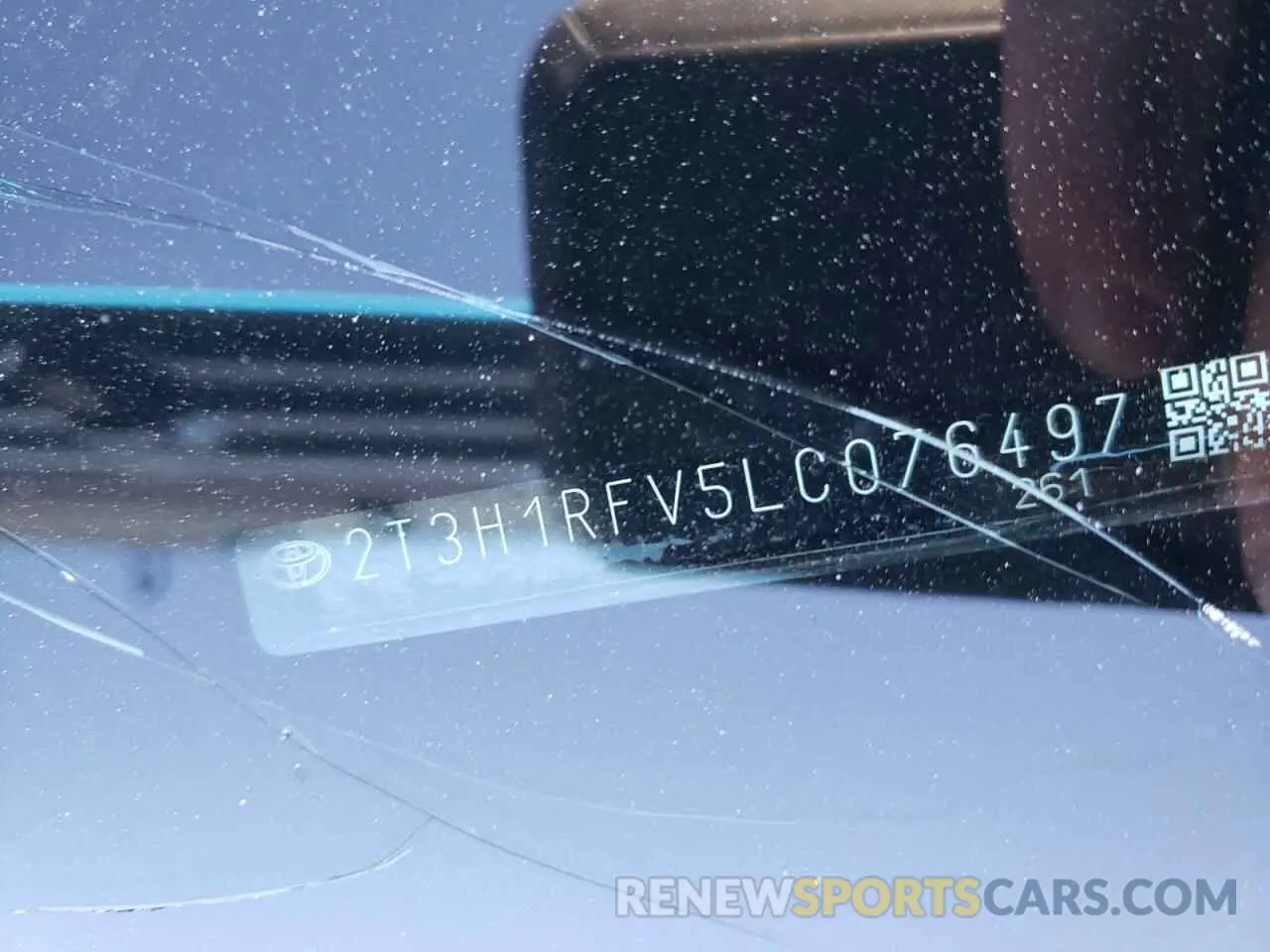 10 Фотография поврежденного автомобиля 2T3H1RFV5LC076497 TOYOTA RAV4 2020
