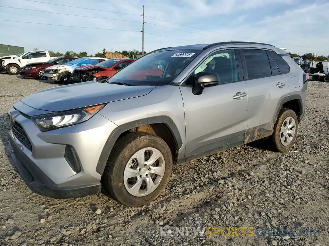 1 Фотография поврежденного автомобиля 2T3H1RFV6LC049907 TOYOTA RAV4 2020