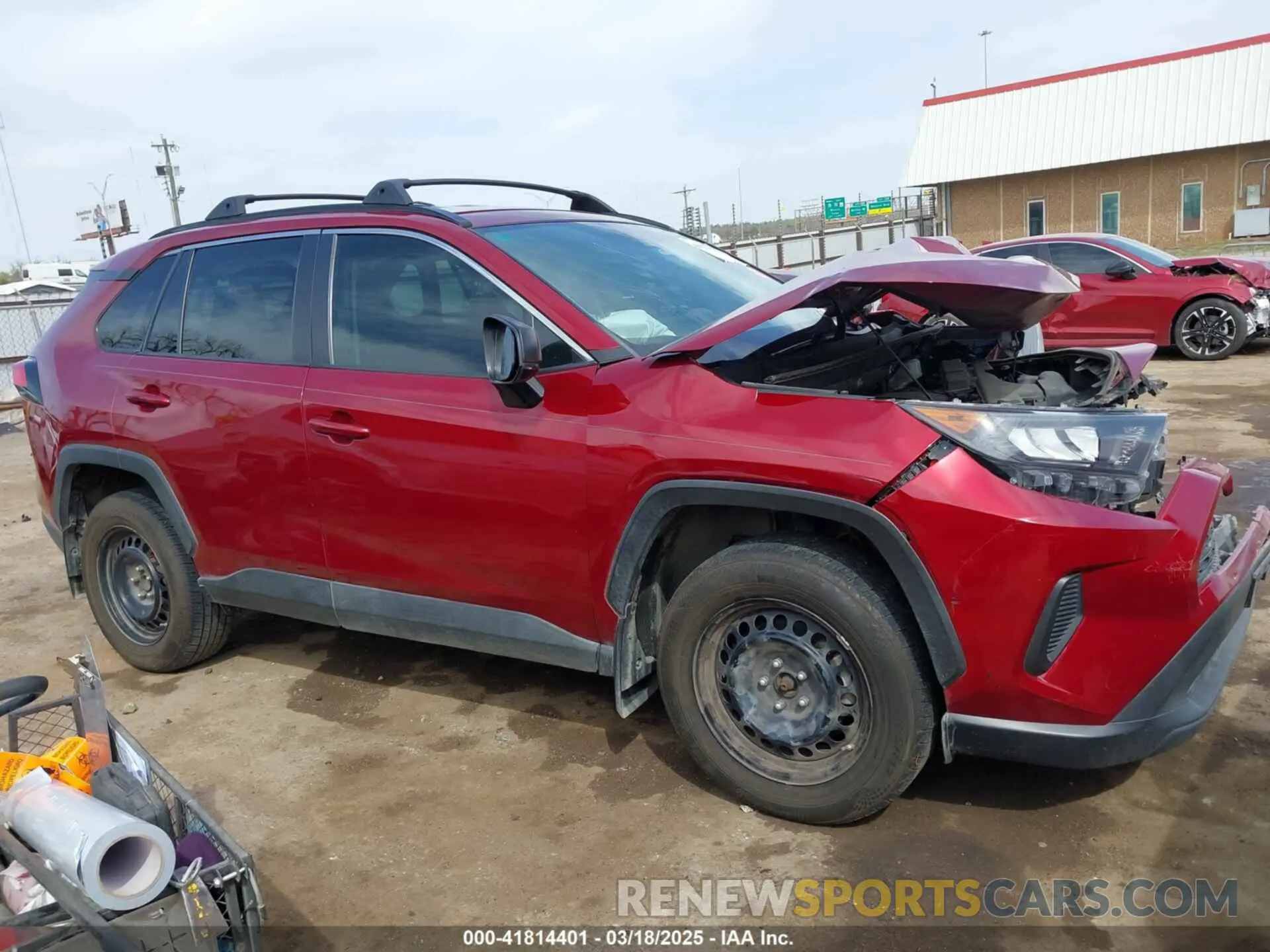 14 Фотография поврежденного автомобиля 2T3H1RFV6LW075311 TOYOTA RAV4 2020