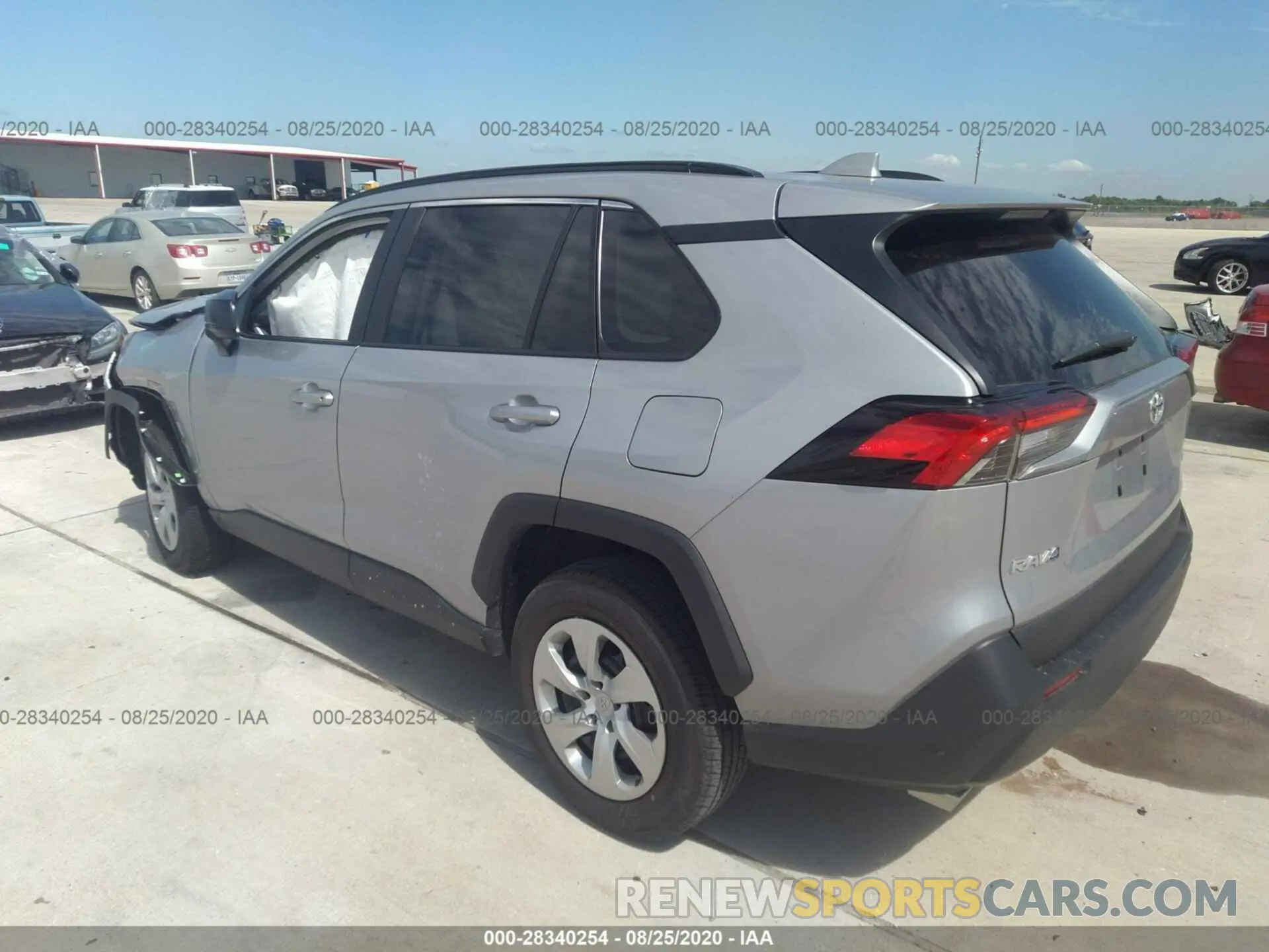 3 Photograph of a damaged car 2T3H1RFV6LW087426 TOYOTA RAV4 2020