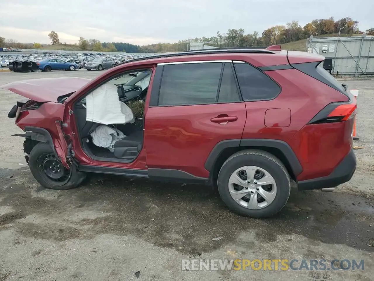 2 Фотография поврежденного автомобиля 2T3H1RFV6LW088768 TOYOTA RAV4 2020
