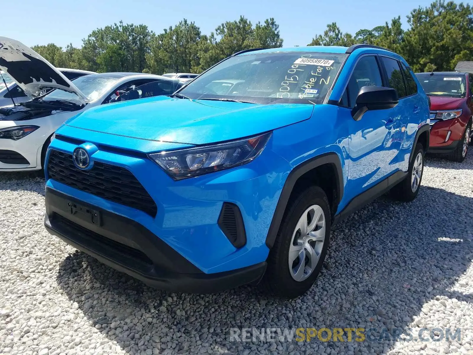 2 Photograph of a damaged car 2T3H1RFV7LC037832 TOYOTA RAV4 2020