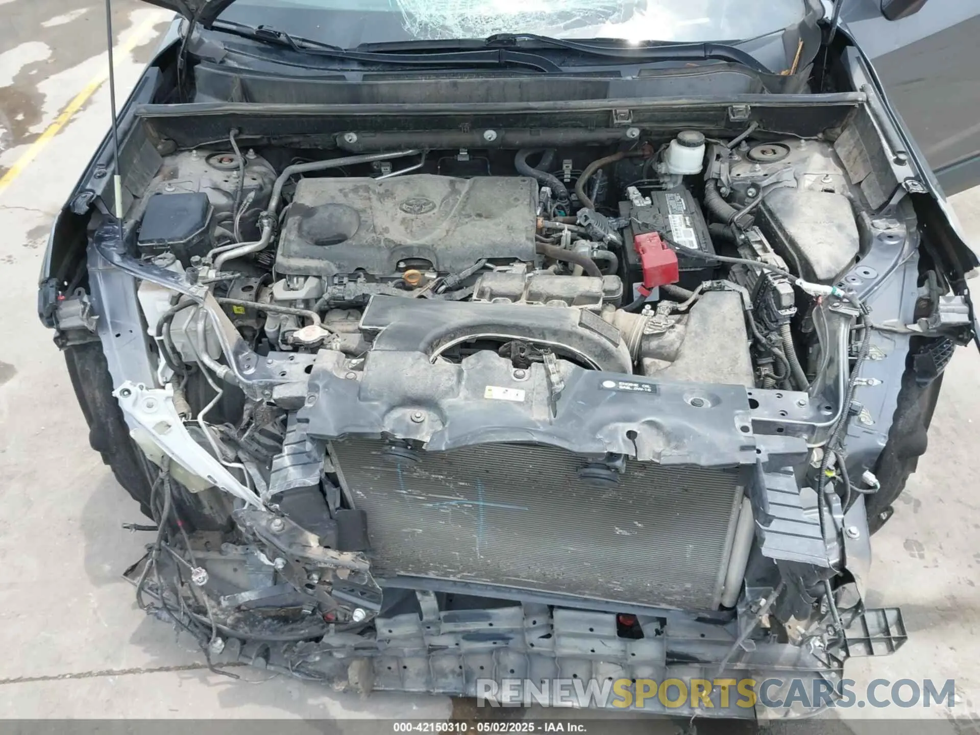 10 Фотография поврежденного автомобиля 2T3H1RFV7LC047566 TOYOTA RAV4 2020