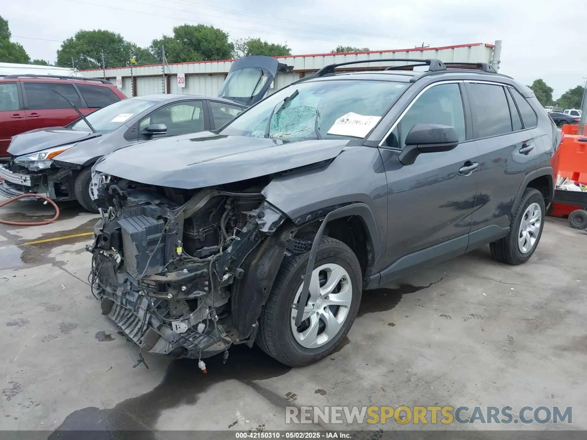 2 Фотография поврежденного автомобиля 2T3H1RFV7LC047566 TOYOTA RAV4 2020
