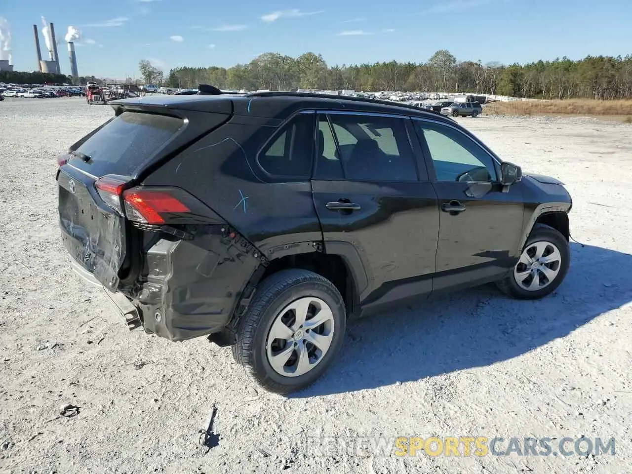 3 Photograph of a damaged car 2T3H1RFV7LC054453 TOYOTA RAV4 2020