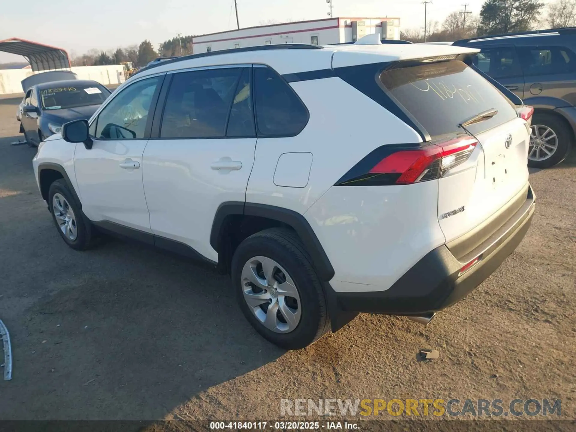3 Photograph of a damaged car 2T3H1RFV7LW098709 TOYOTA RAV4 2020