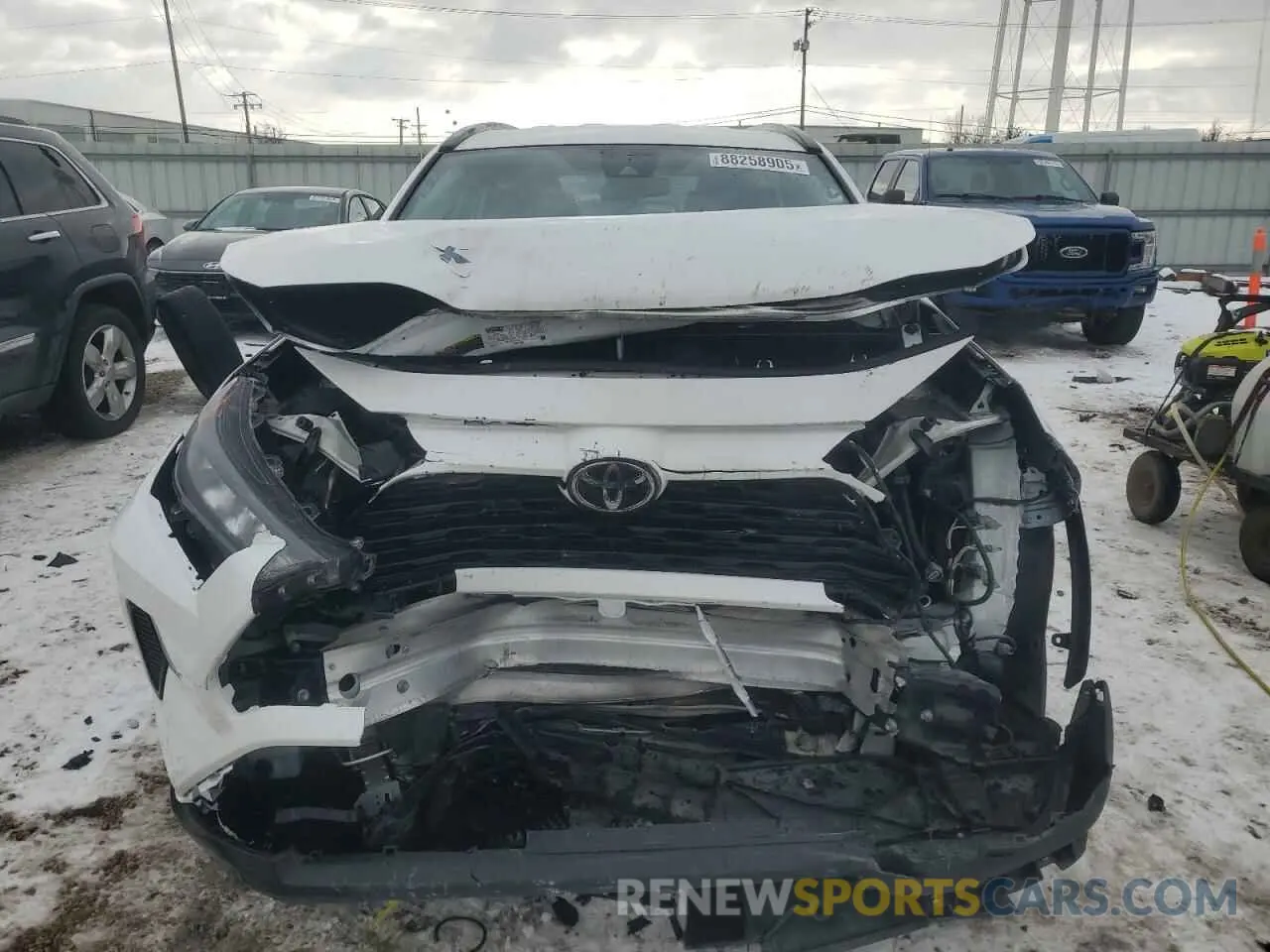 5 Фотография поврежденного автомобиля 2T3H1RFV8LC045583 TOYOTA RAV4 2020