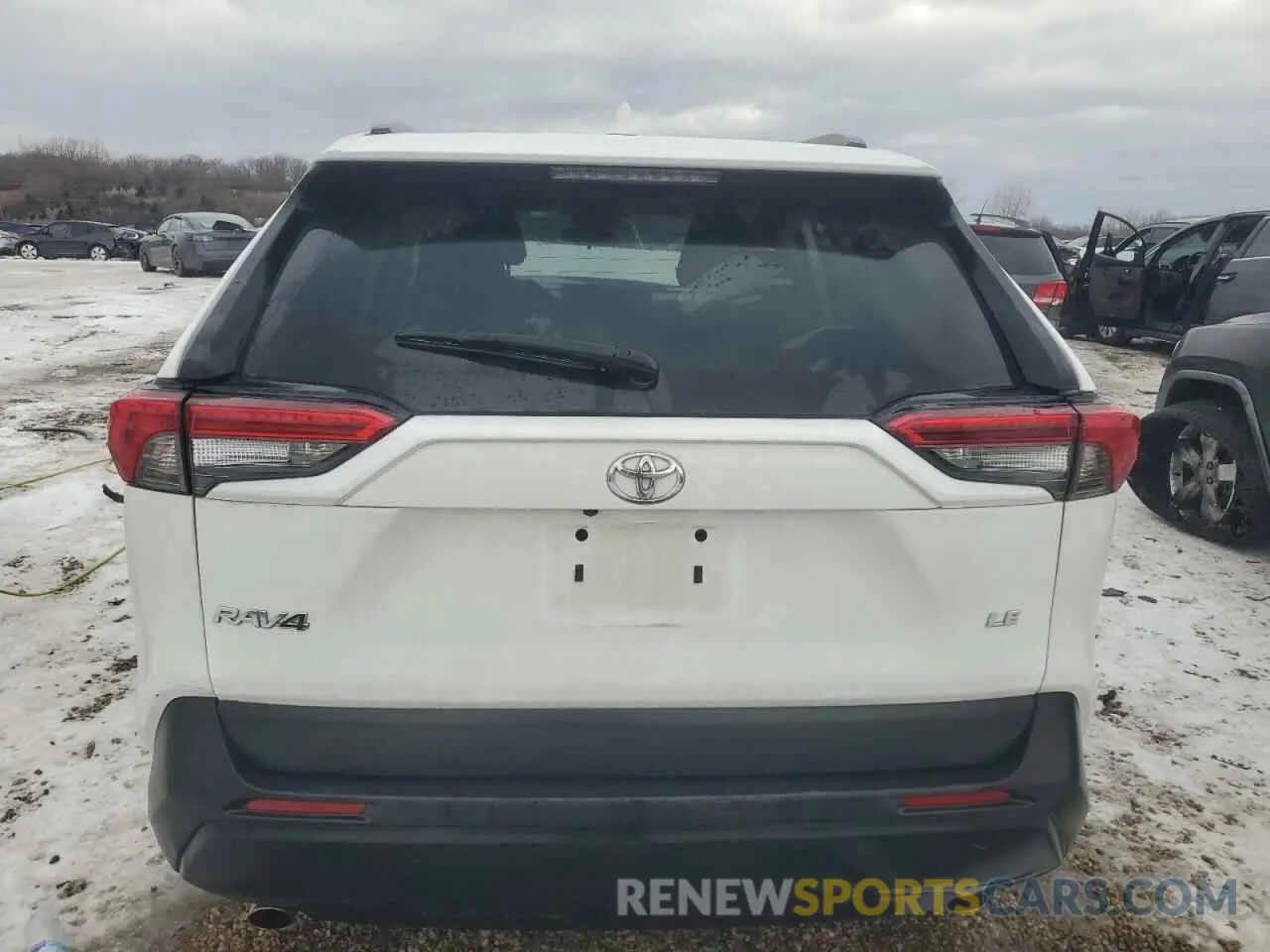 6 Фотография поврежденного автомобиля 2T3H1RFV8LC045583 TOYOTA RAV4 2020