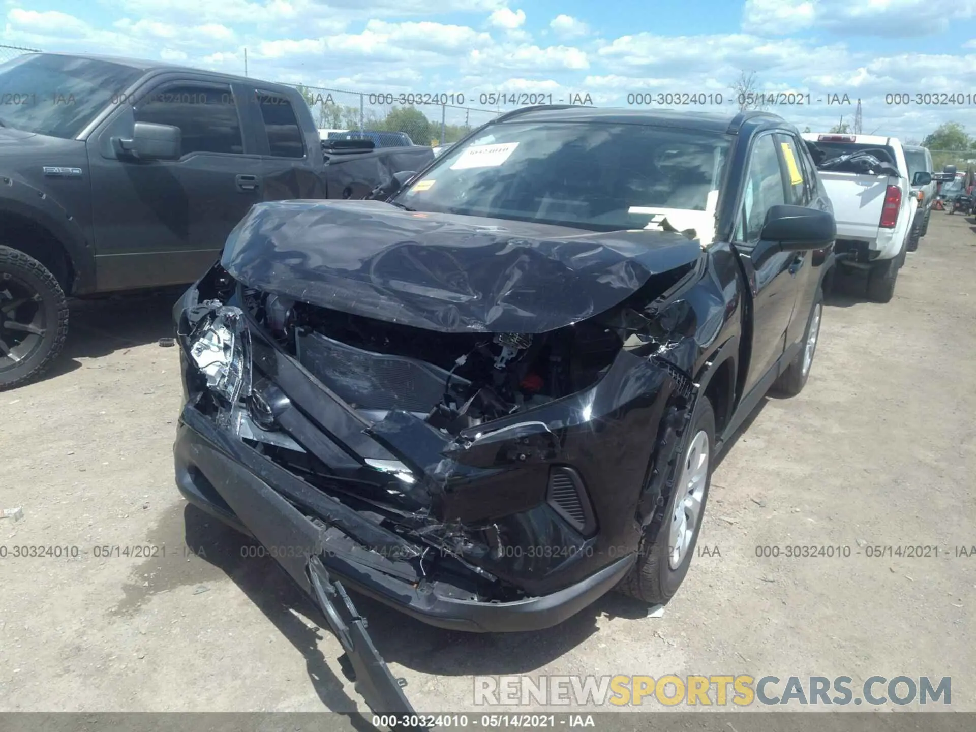 6 Photograph of a damaged car 2T3H1RFV8LC069513 TOYOTA RAV4 2020