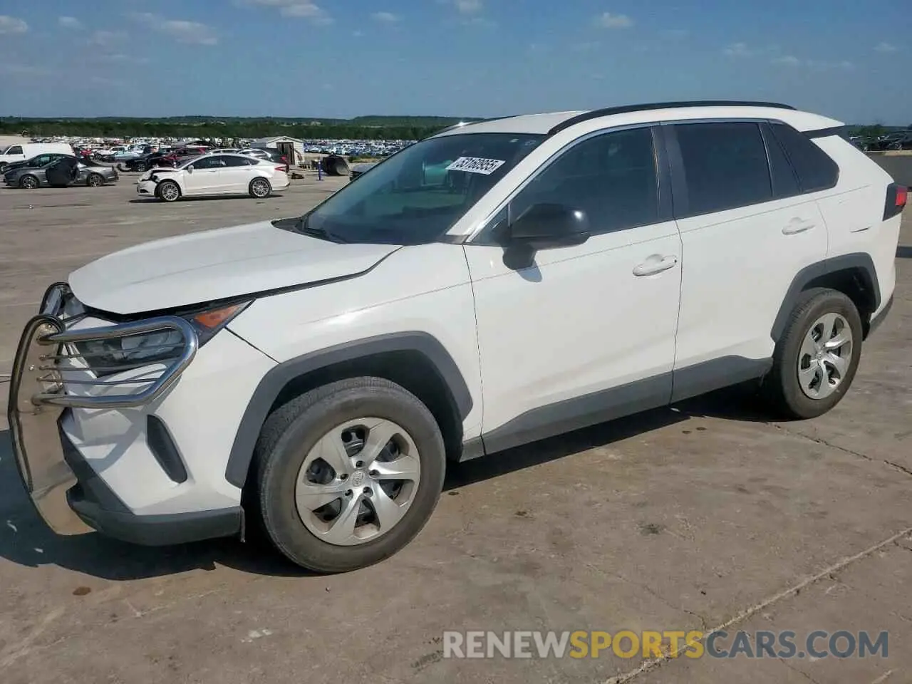 1 Photograph of a damaged car 2T3H1RFV8LW067999 TOYOTA RAV4 2020