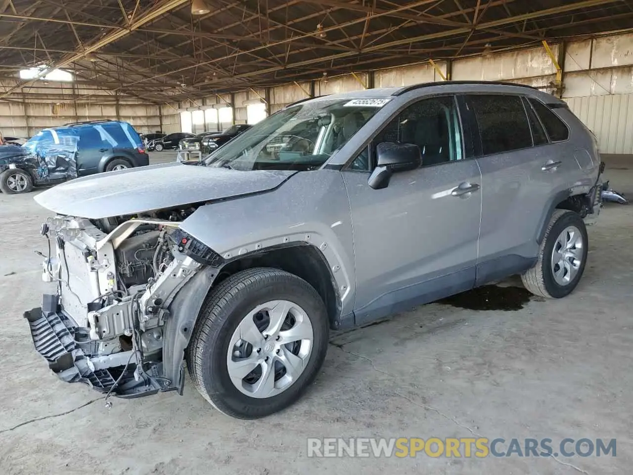 1 Фотография поврежденного автомобиля 2T3H1RFV9LW096010 TOYOTA RAV4 2020