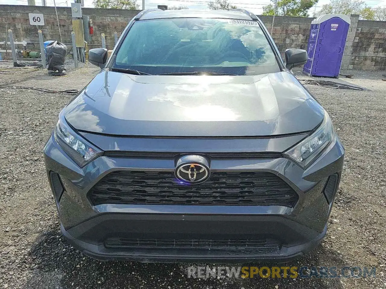 5 Фотография поврежденного автомобиля 2T3H1RFVXLC040725 TOYOTA RAV4 2020