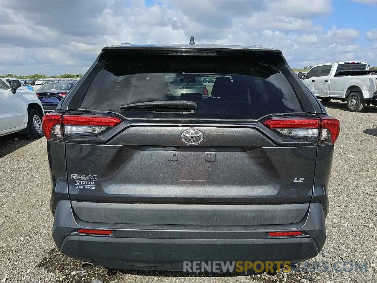 6 Фотография поврежденного автомобиля 2T3H1RFVXLC040725 TOYOTA RAV4 2020