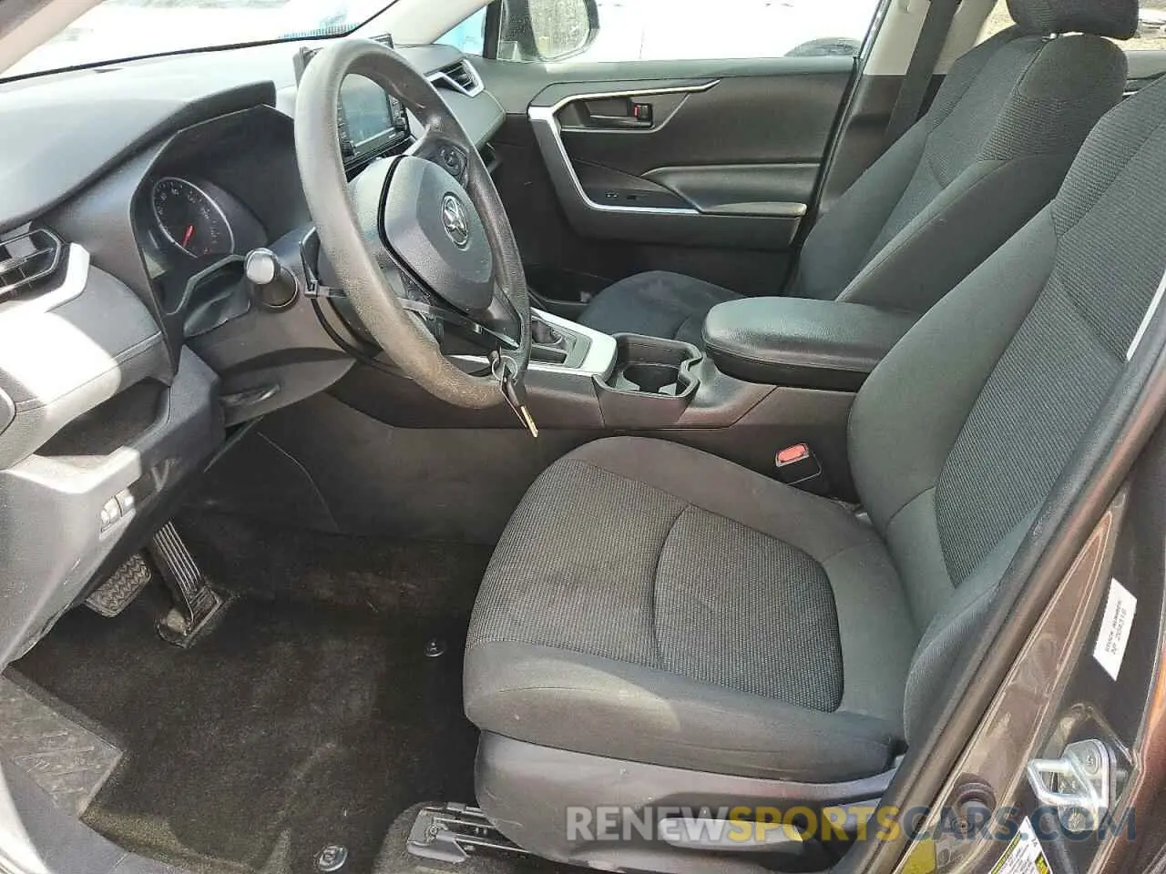 7 Фотография поврежденного автомобиля 2T3H1RFVXLC040725 TOYOTA RAV4 2020