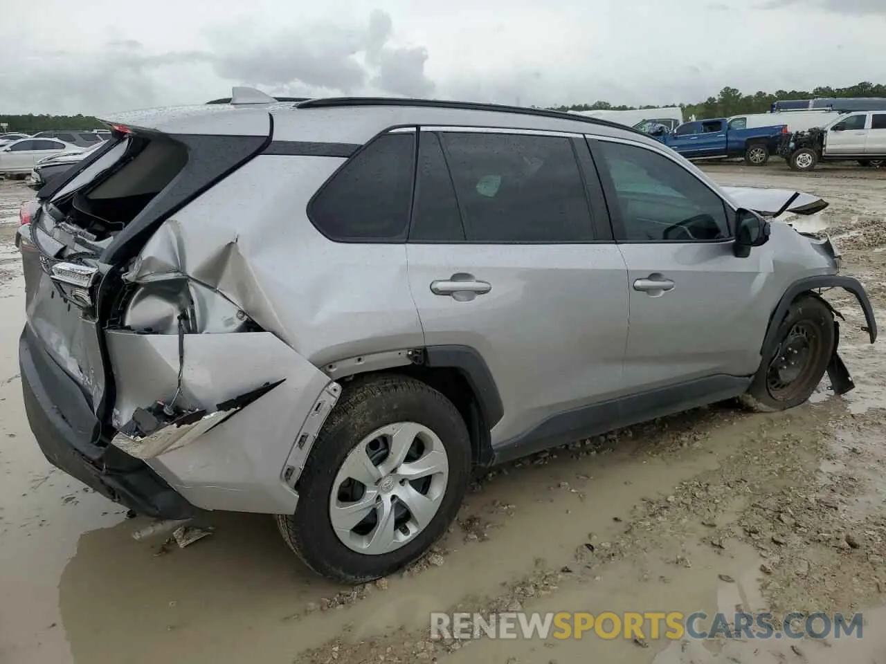 3 Фотография поврежденного автомобиля 2T3H1RFVXLC046671 TOYOTA RAV4 2020