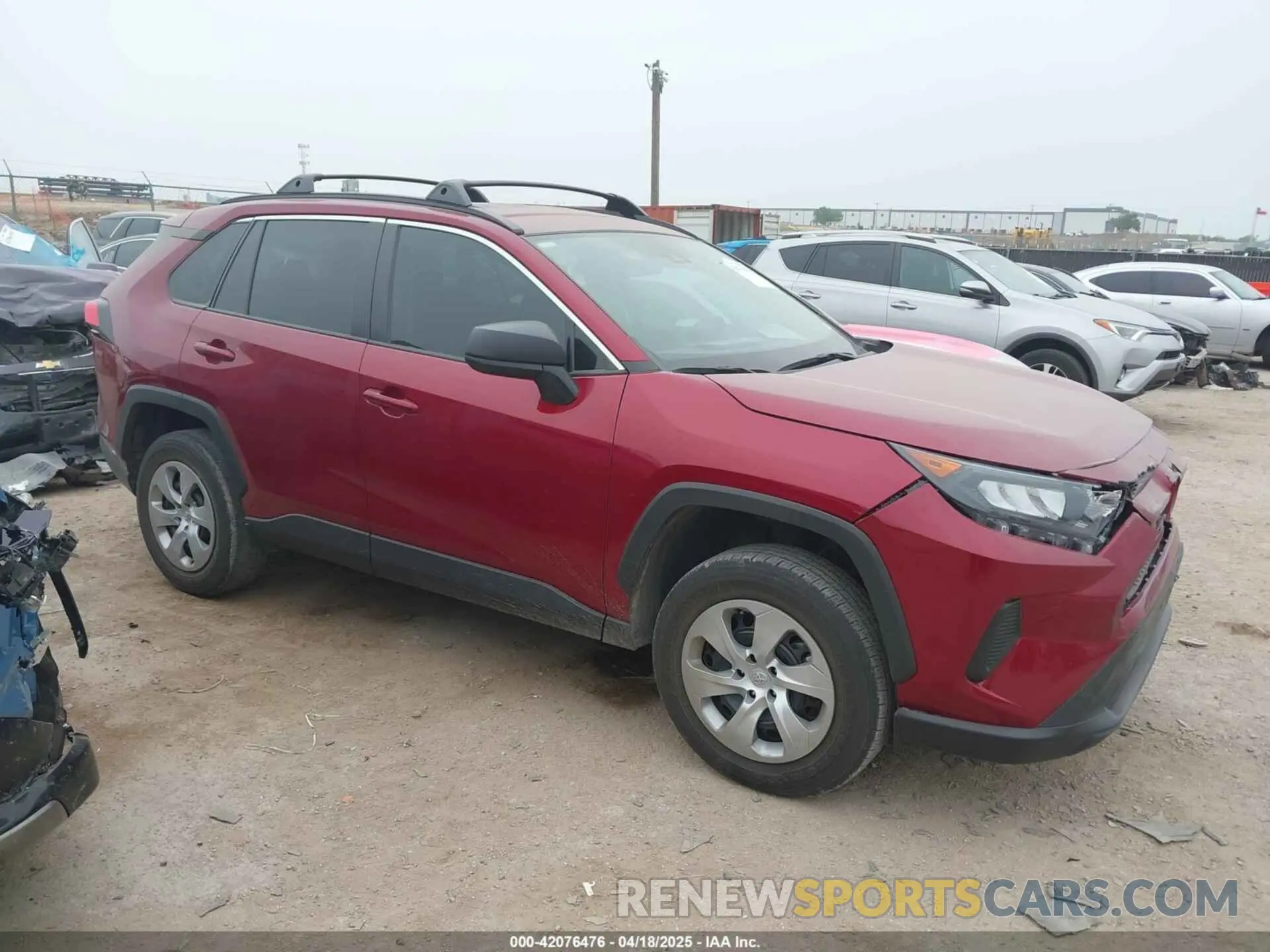 1 Фотография поврежденного автомобиля 2T3H1RFVXLC046931 TOYOTA RAV4 2020