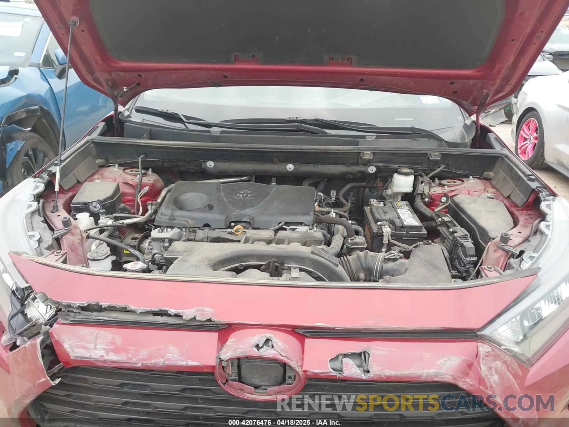 10 Фотография поврежденного автомобиля 2T3H1RFVXLC046931 TOYOTA RAV4 2020