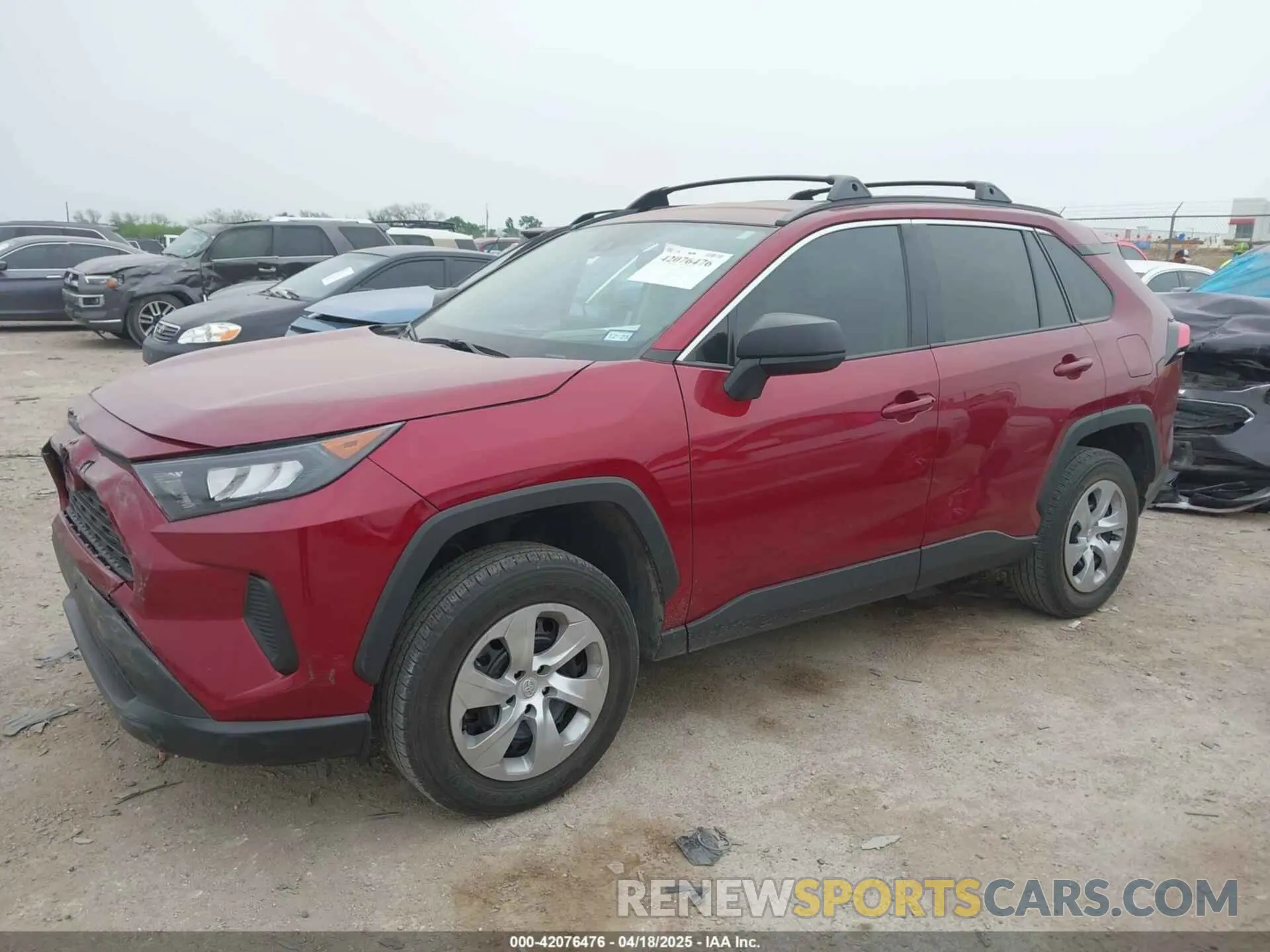 2 Фотография поврежденного автомобиля 2T3H1RFVXLC046931 TOYOTA RAV4 2020
