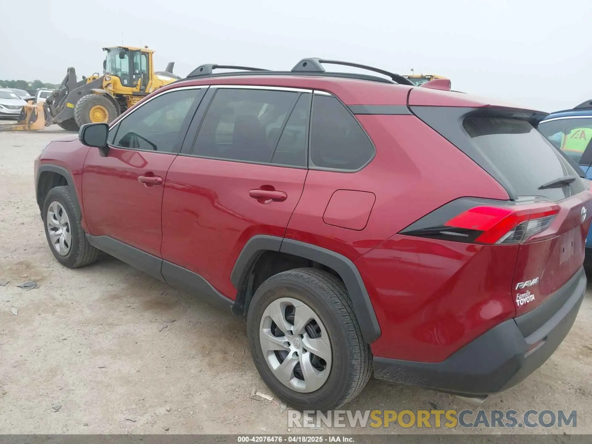 3 Фотография поврежденного автомобиля 2T3H1RFVXLC046931 TOYOTA RAV4 2020
