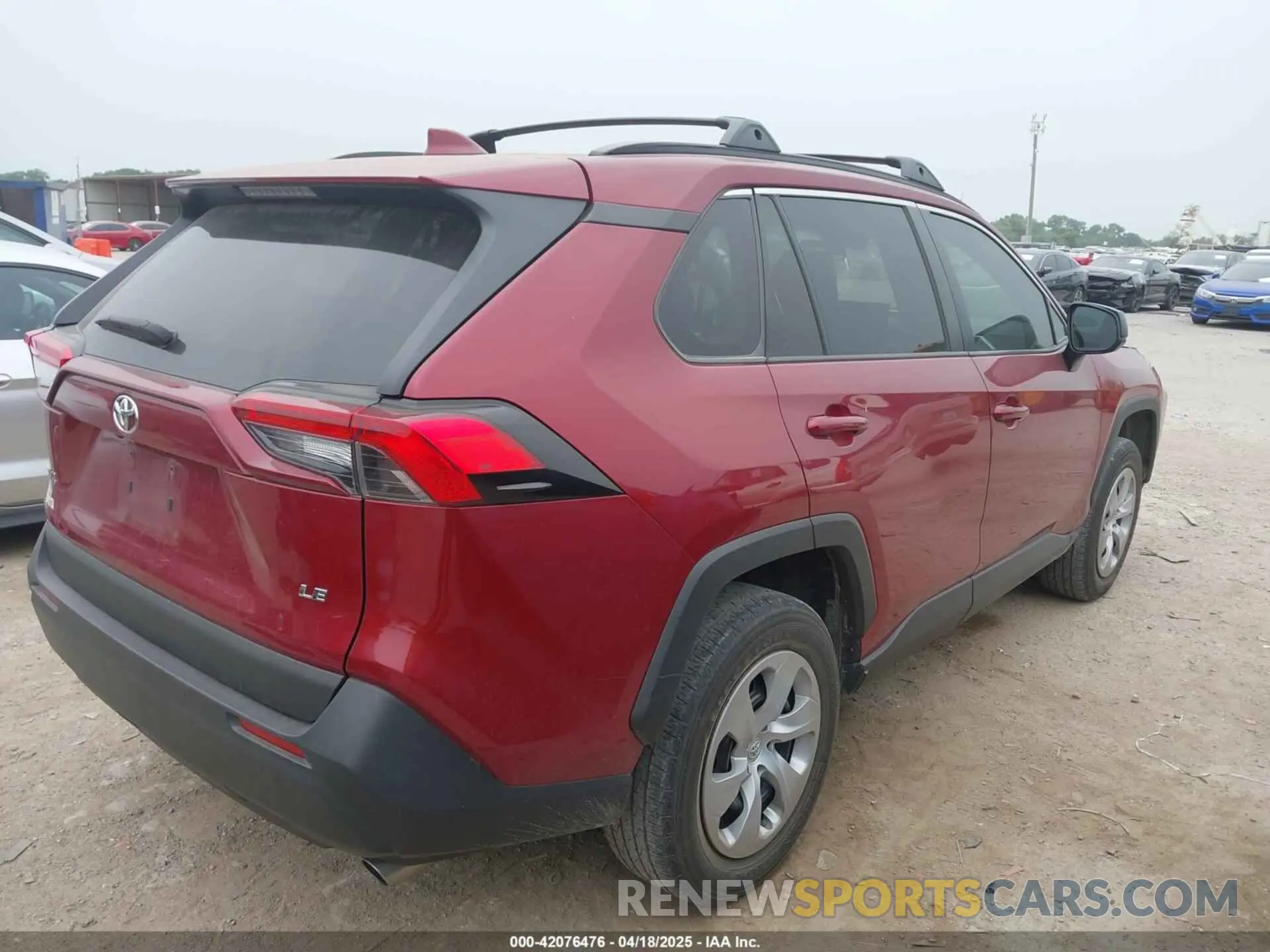 4 Фотография поврежденного автомобиля 2T3H1RFVXLC046931 TOYOTA RAV4 2020