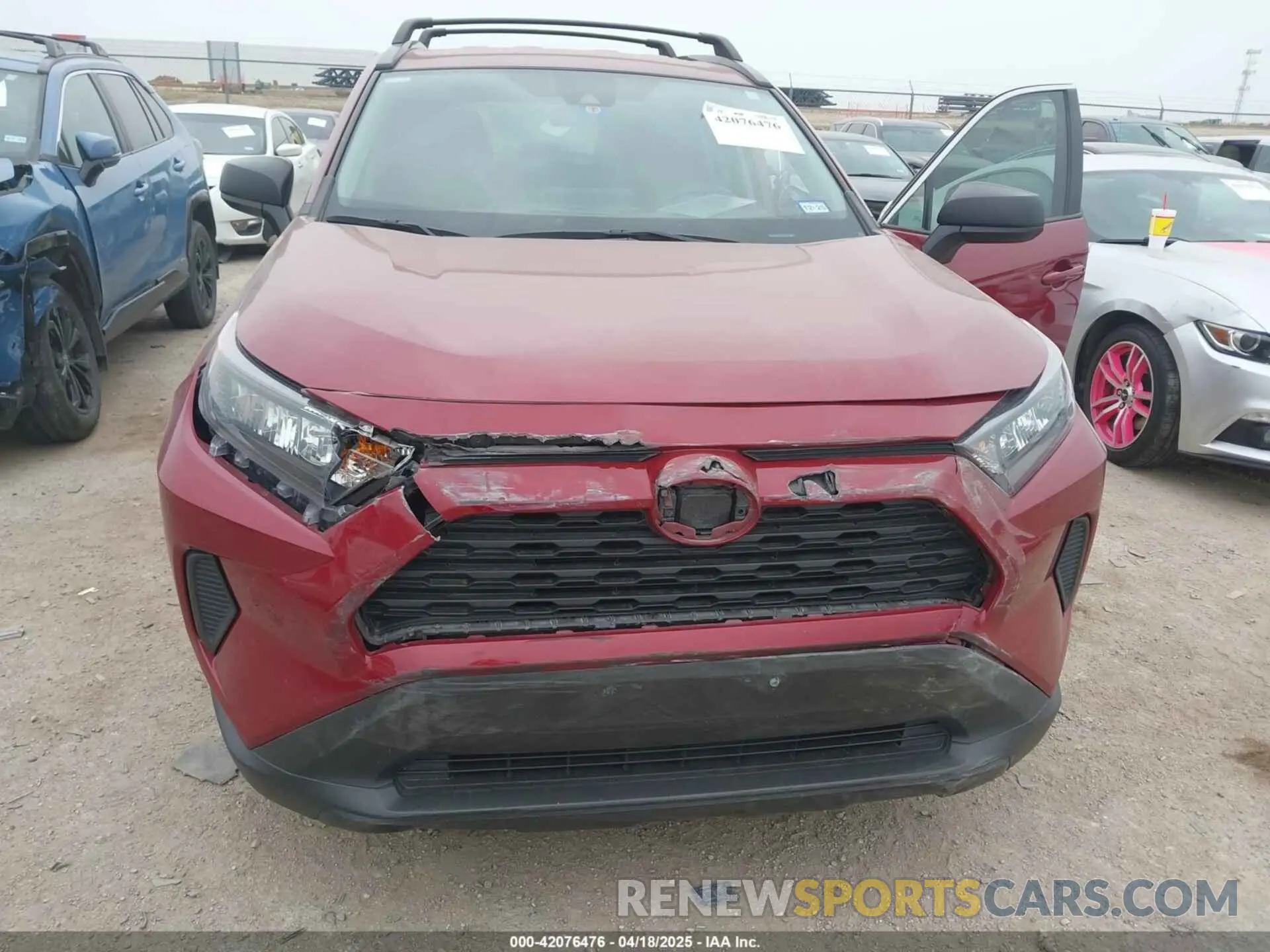 6 Фотография поврежденного автомобиля 2T3H1RFVXLC046931 TOYOTA RAV4 2020