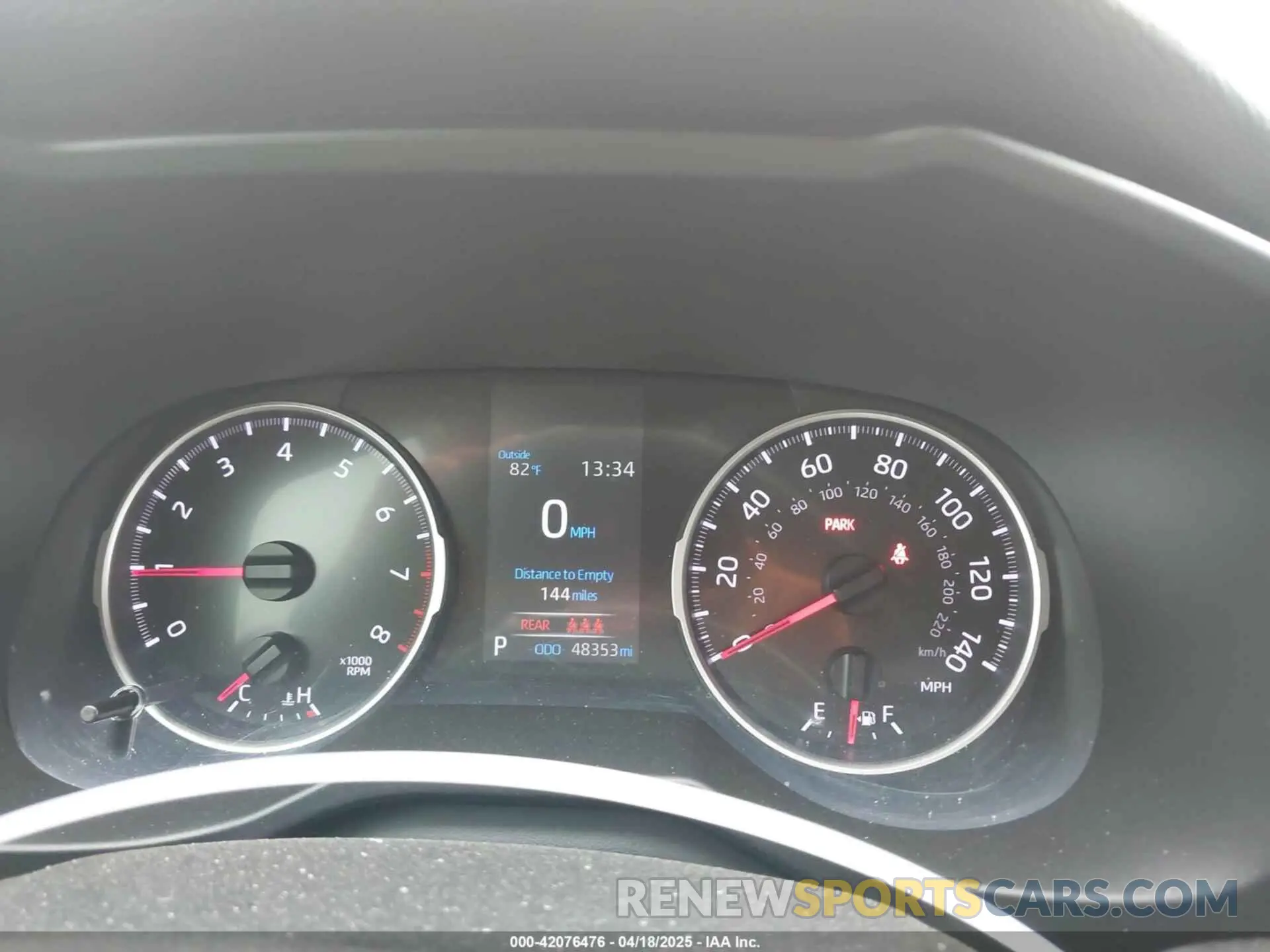 7 Фотография поврежденного автомобиля 2T3H1RFVXLC046931 TOYOTA RAV4 2020