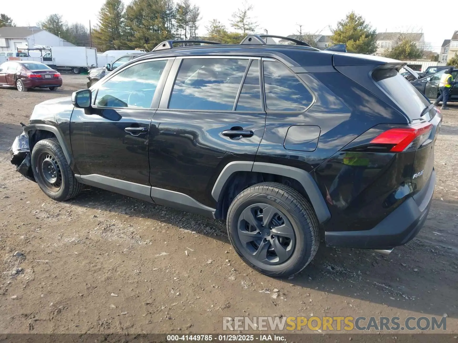 3 Фотография поврежденного автомобиля 2T3H1RFVXLW088479 TOYOTA RAV4 2020