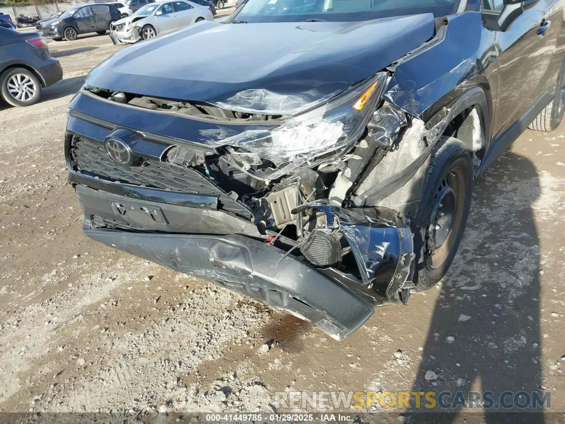6 Фотография поврежденного автомобиля 2T3H1RFVXLW088479 TOYOTA RAV4 2020