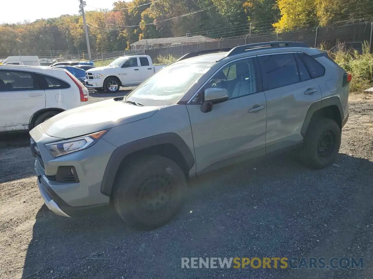 1 Photograph of a damaged car 2T3J1RFV0LC064484 TOYOTA RAV4 2020