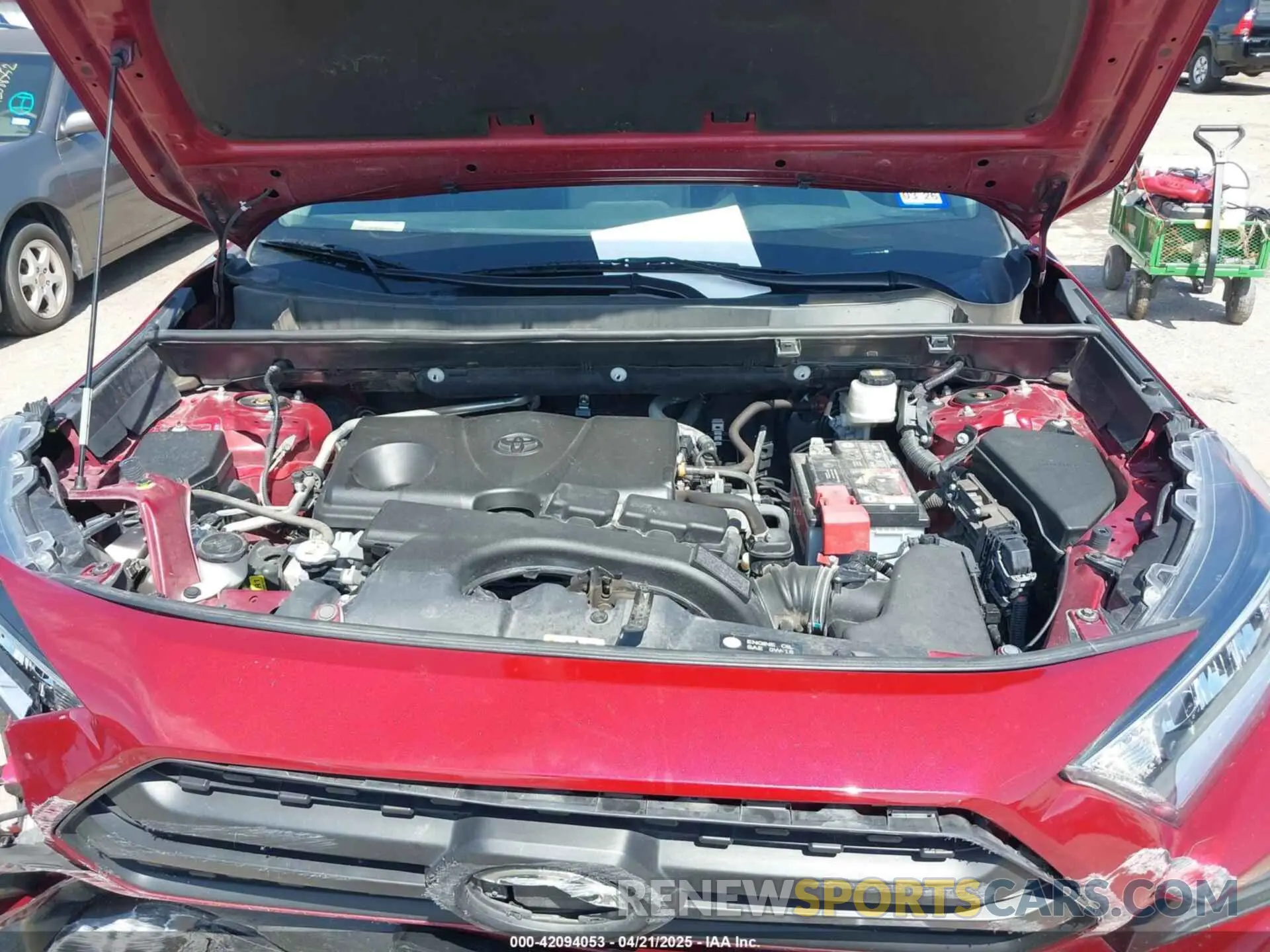 10 Фотография поврежденного автомобиля 2T3J1RFV2LC118416 TOYOTA RAV4 2020