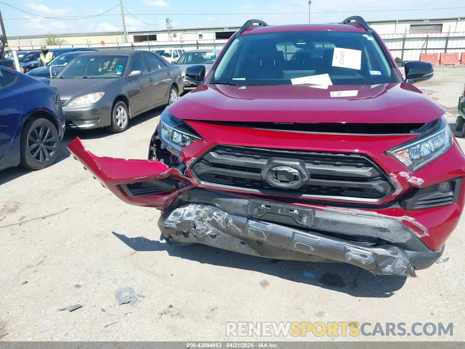 6 Фотография поврежденного автомобиля 2T3J1RFV2LC118416 TOYOTA RAV4 2020