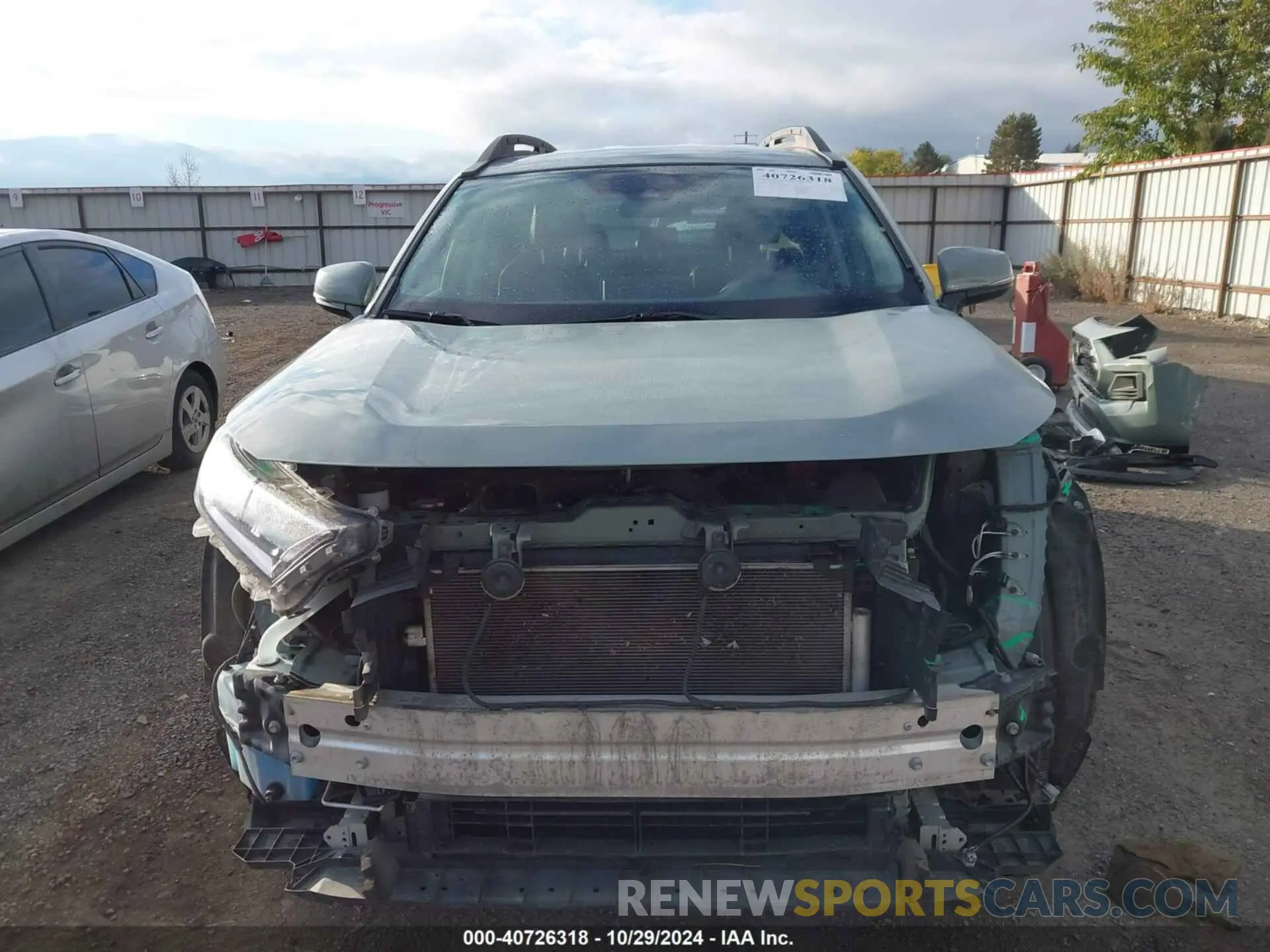 13 Фотография поврежденного автомобиля 2T3J1RFV5LC074220 TOYOTA RAV4 2020