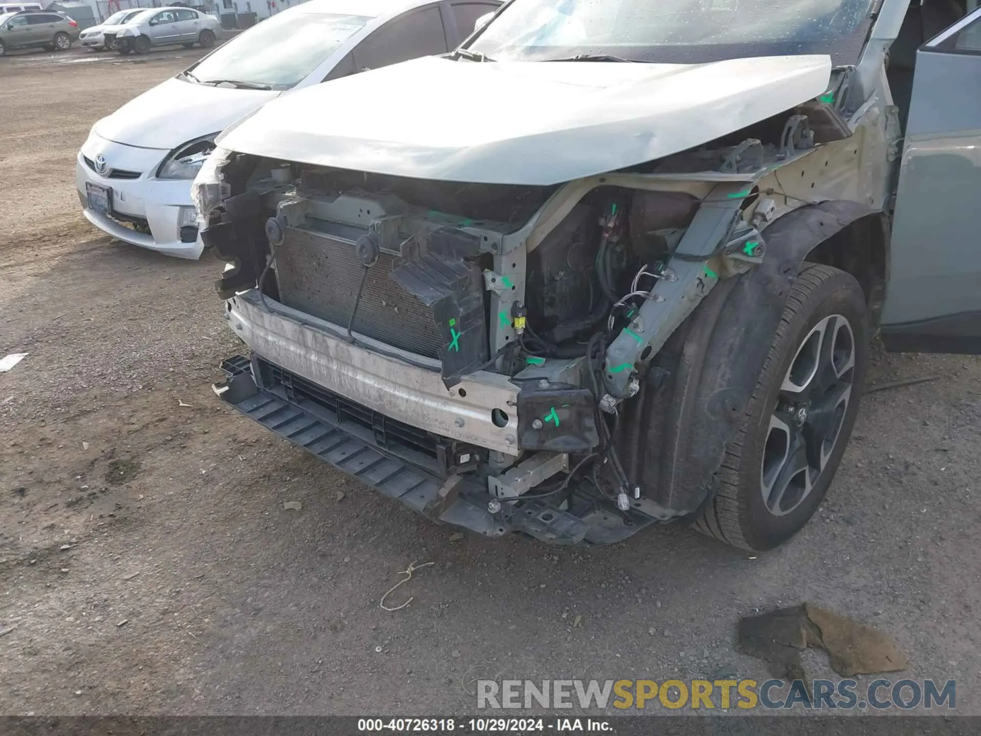 6 Фотография поврежденного автомобиля 2T3J1RFV5LC074220 TOYOTA RAV4 2020