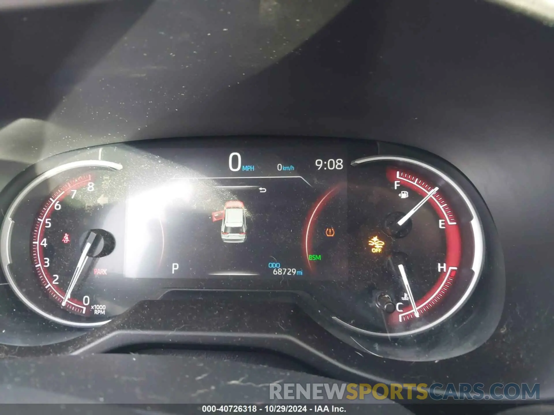 7 Фотография поврежденного автомобиля 2T3J1RFV5LC074220 TOYOTA RAV4 2020