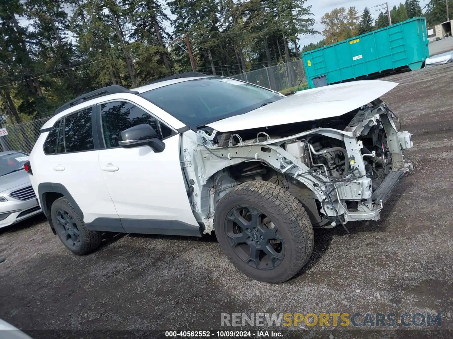 14 Photograph of a damaged car 2T3J1RFV7LC071125 TOYOTA RAV4 2020