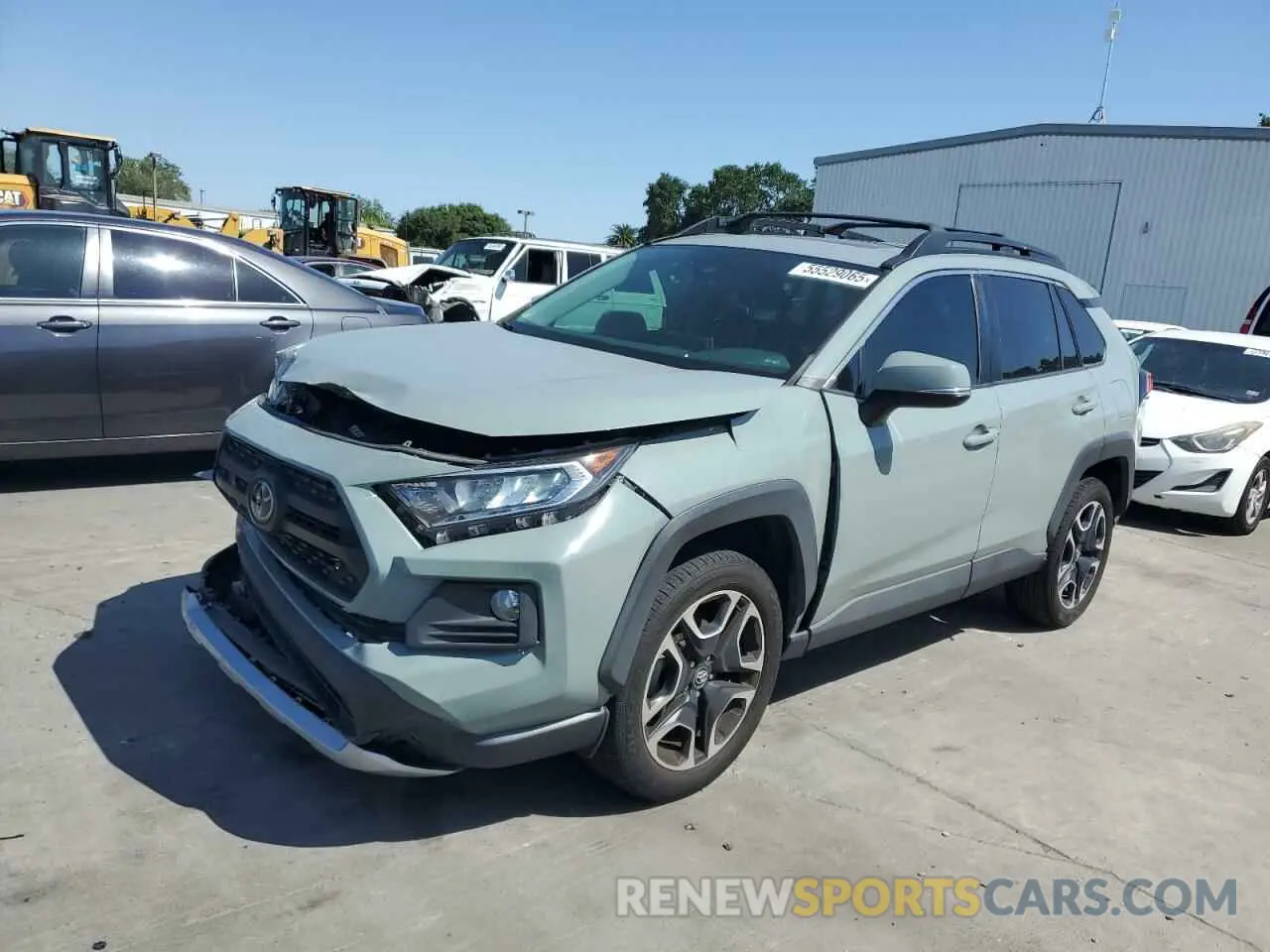 1 Фотография поврежденного автомобиля 2T3J1RFV8LC108327 TOYOTA RAV4 2020