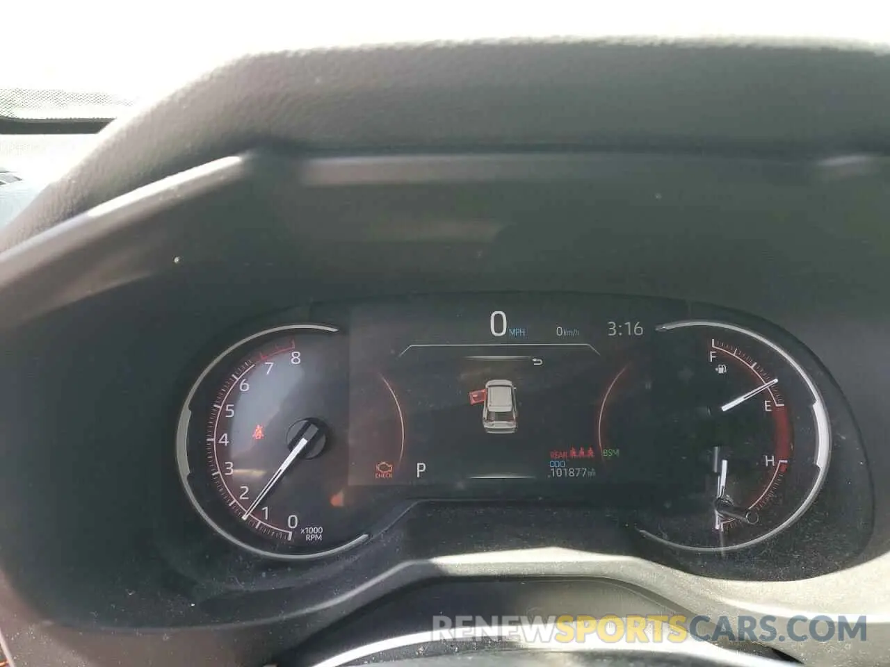 9 Фотография поврежденного автомобиля 2T3J1RFV8LC108327 TOYOTA RAV4 2020