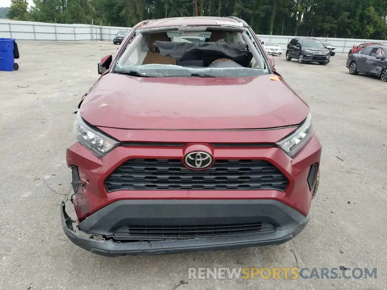 5 Photograph of a damaged car 2T3K1RFV0LC058415 TOYOTA RAV4 2020