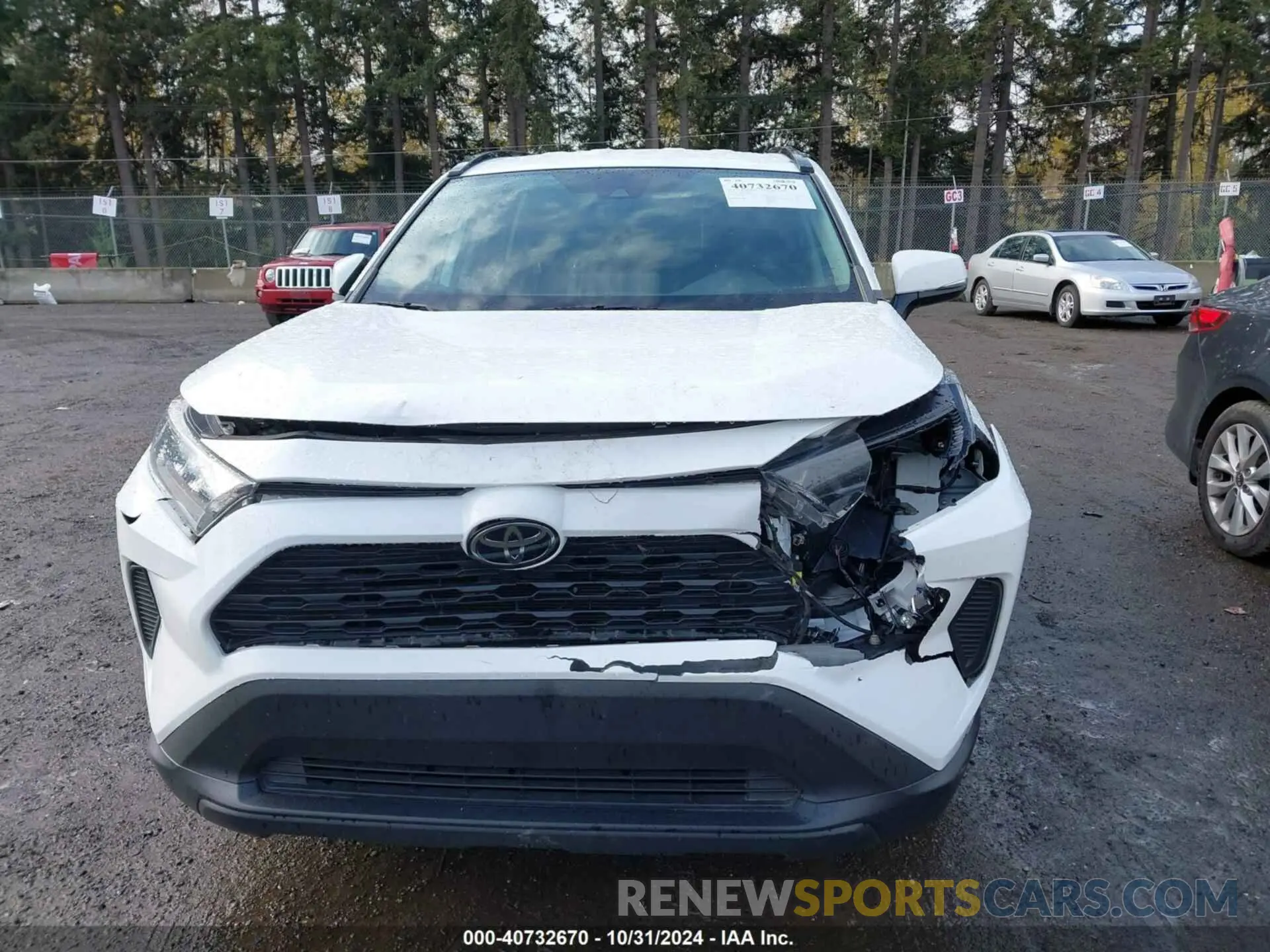 12 Фотография поврежденного автомобиля 2T3K1RFV1LC050128 TOYOTA RAV4 2020