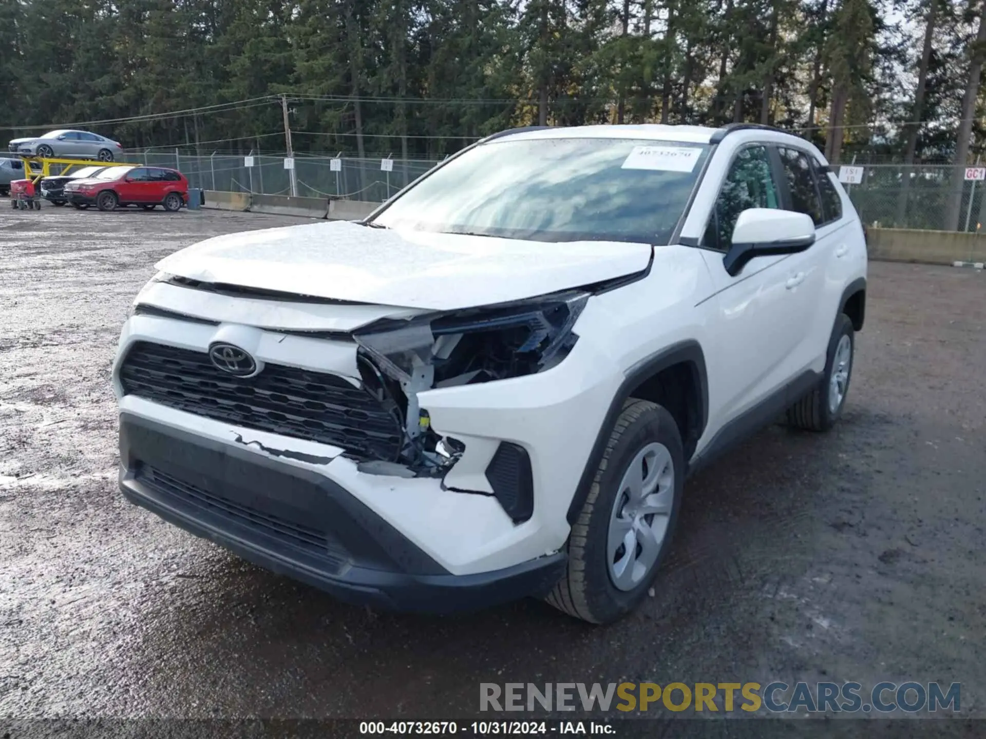 2 Фотография поврежденного автомобиля 2T3K1RFV1LC050128 TOYOTA RAV4 2020
