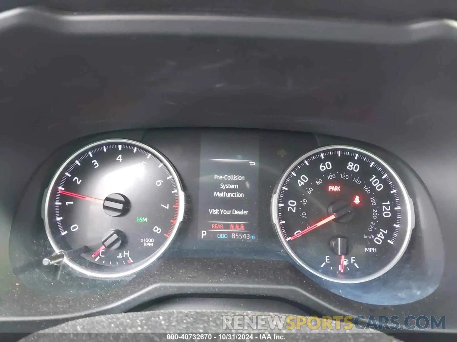 7 Фотография поврежденного автомобиля 2T3K1RFV1LC050128 TOYOTA RAV4 2020
