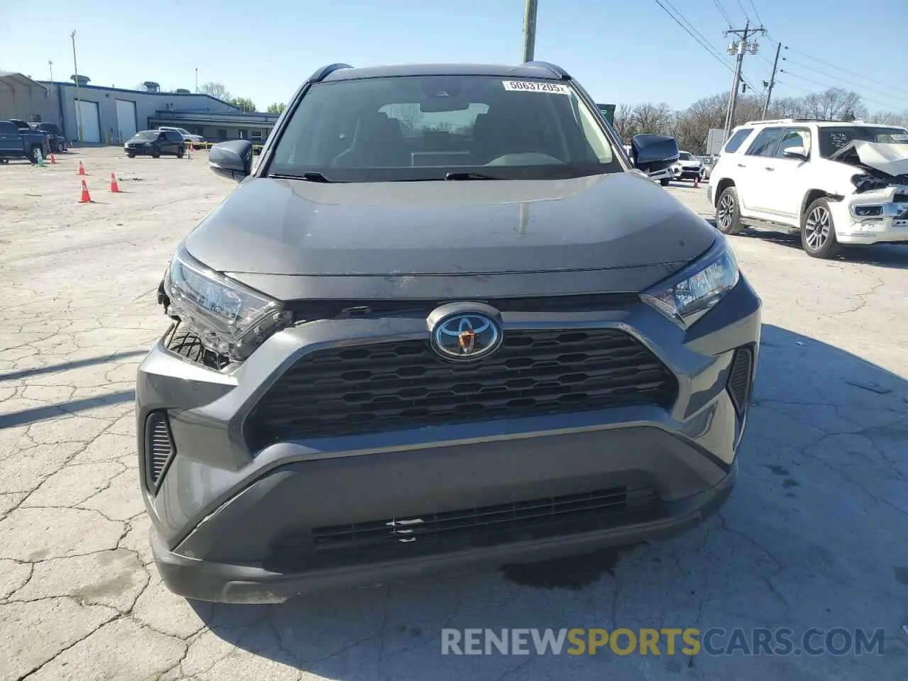 5 Photograph of a damaged car 2T3K1RFV1LC081587 TOYOTA RAV4 2020