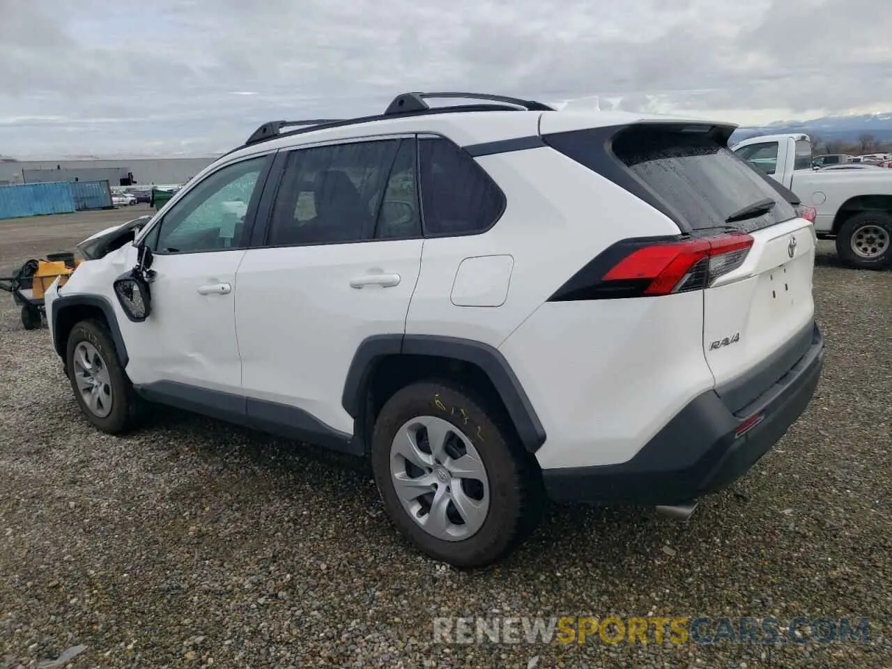 2 Photograph of a damaged car 2T3K1RFV5LW063818 TOYOTA RAV4 2020