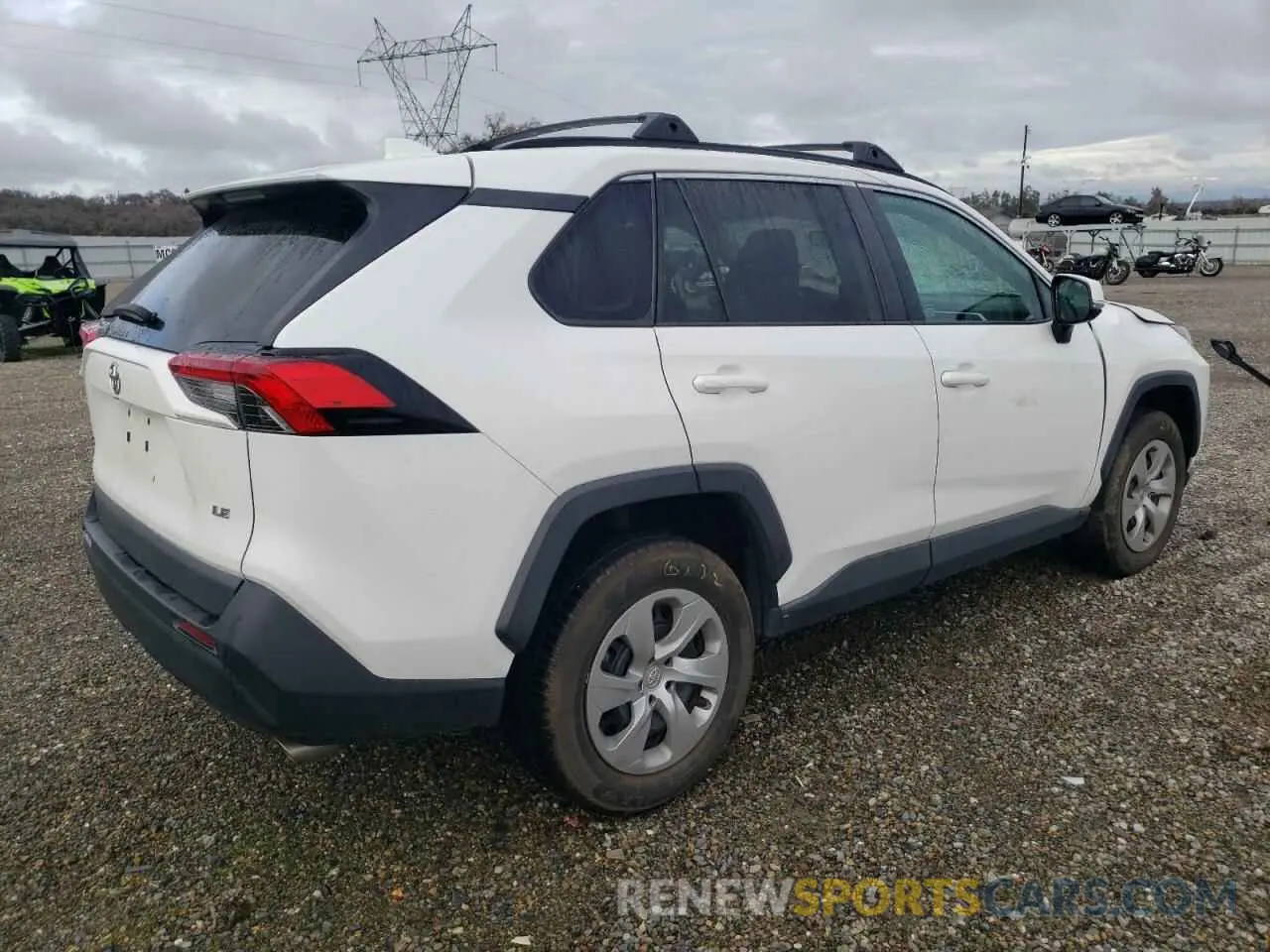 3 Photograph of a damaged car 2T3K1RFV5LW063818 TOYOTA RAV4 2020