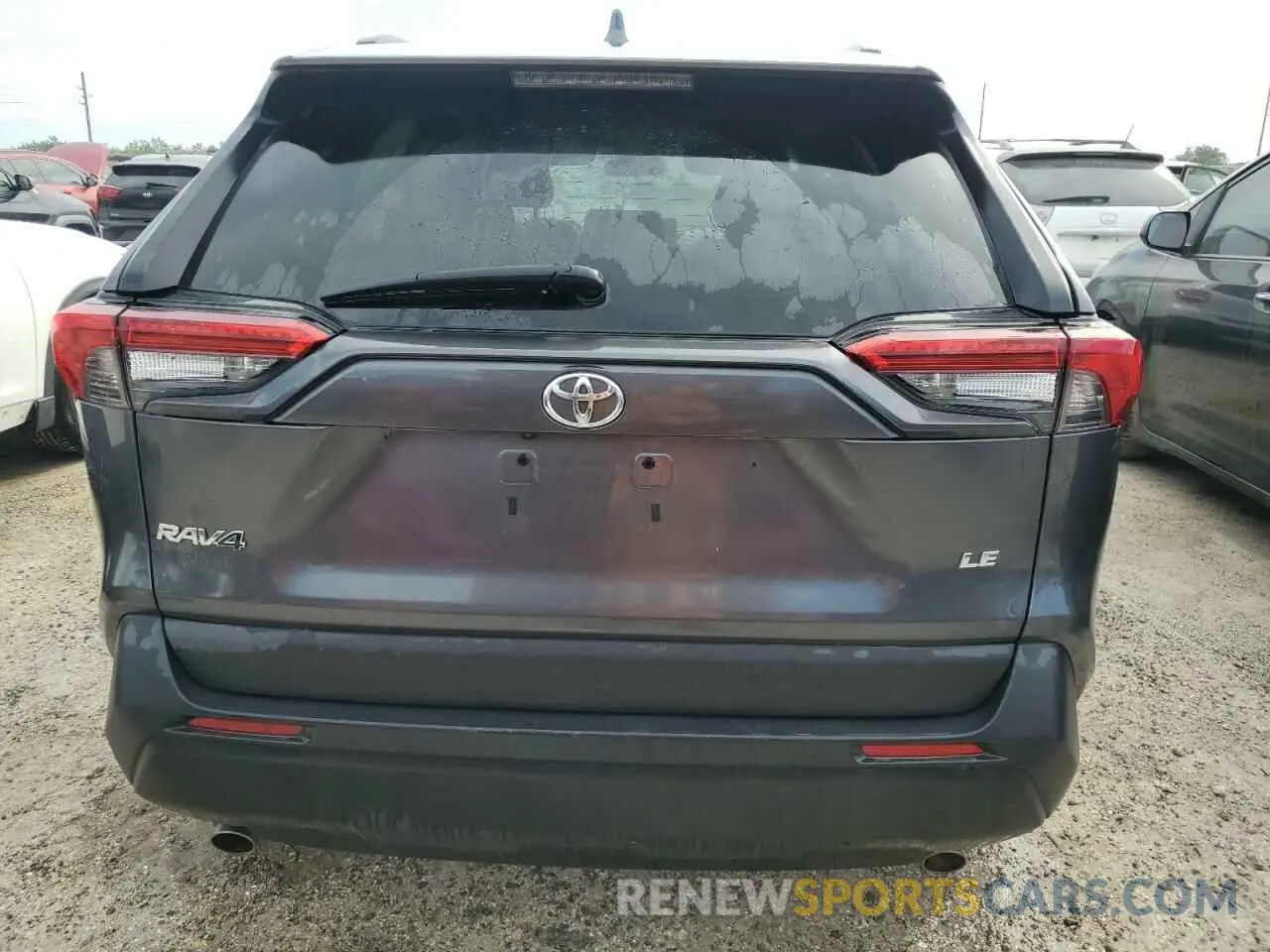6 Фотография поврежденного автомобиля 2T3K1RFV9LC040429 TOYOTA RAV4 2020
