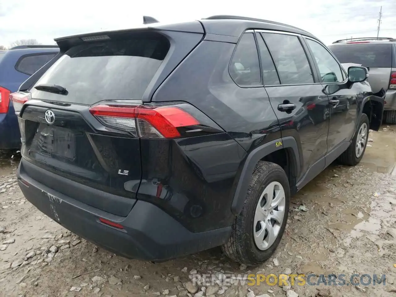 4 Фотография поврежденного автомобиля 2T3K1RFV9LC080977 TOYOTA RAV4 2020